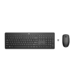 Ensemble clavier et souris sans fil HP 235 AZERTY