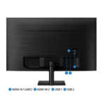 Écran intelligent 27″ Samsung M5 avec télécommande