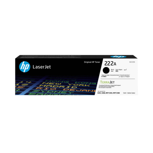 Toner HP d'origine 222A Noir (W2220A) Toner HP d'origine 222A Noir (W2220A)